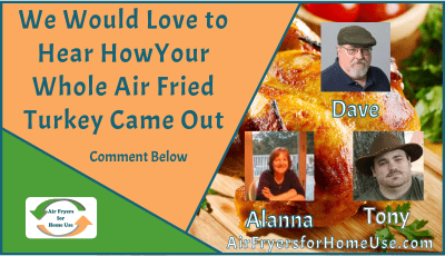 Can You Cook Turkey In An Air Fryer - Coment Request