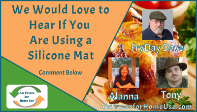 Can You Put a Silicone Mat in an Air Fryer - Coment Image