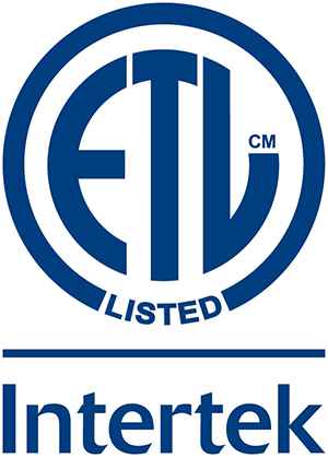 Intertek ETL Listed