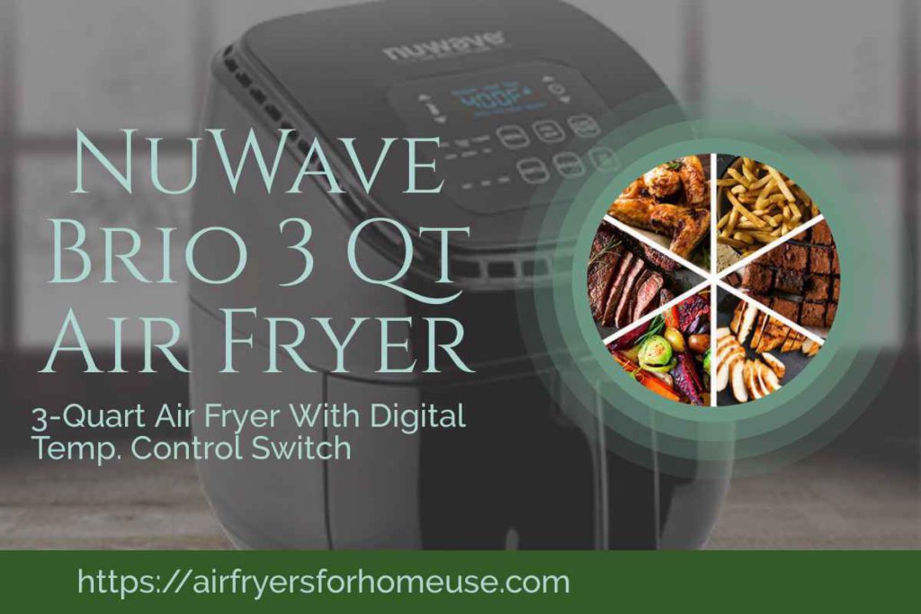 NuWave 3 Qt Air Fryer Review