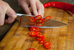 Prepping Peppers to Dehydrate - How to Dehydrate with an Air Fryer